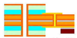 Soft and rigid combined pcb circuit board