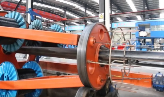 The manufacturing process flow of wires and cables