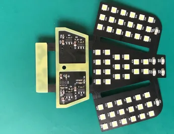 Drone flex PCB assembly