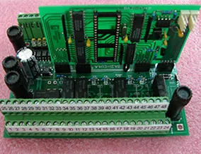 Through hole PCB assembly