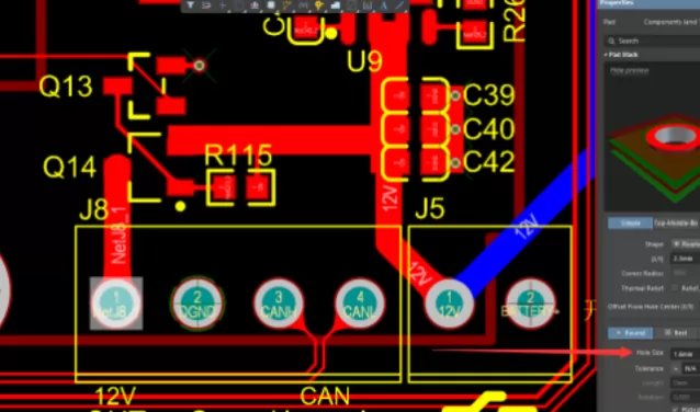 PCB packaging hole is small, component cannot be inserted, how to solve?