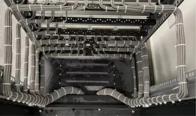 The importance of weak current cabinet wire management