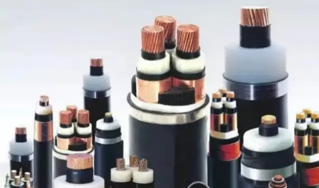 What are the five major categories of wires and cables