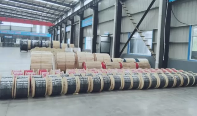 The manufacturing process flow of wires and cables